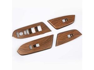 Honda CRV CR-V 2017 2018 2019 2020 2021 Peach Wood Grain Inner Window Switch Panel Cover 4P(Without Rear seat Heating Buttons) Honda CRV CR-V 2017 2018 2019 2020 2021 Peach Wood Grain Inner Window Switch Panel Cover 4P(Without Rear seat Heating Buttons)