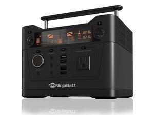 300W Portable Power Station Solar Generator with 288Wh Battery 110V AC Inverter Outlet USBX4 12V24V DC Outlets LED Flashlight Power Supply for Home Outdoor Camping Fishing or Emergencies 300W Portable Power Station Solar Generator with 288Wh Battery 110V AC Inverter Outlet USBX4 12V24V DC Outlets LED Flashlight Power Supply for Home Outdoor Camping Fishing or Emergencies