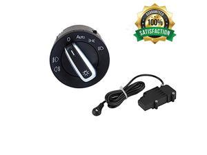 Auto Headlight Sensor Chrome Switch for Golf 5 / Golf MK6 / Tiguan / Jetta MK5