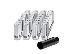 9/16-18 Wheel Lug Nuts, 9/16 32 Chrome Lugnuts with 60 Degree Conical Seat for Tuner Do-dge Dakota 2005-2011, Do-dge Ram 1500 2002-2010, Do-dge Ram 2500 1994-2011, Do-dge Ram 3500 1994-2011 9/16-18 Wheel Lug Nuts, 9/16 32 Chrome Lugnuts with 60 Degree Conical Seat for Tuner Do-dge Dakota 2005-2011, Do-dge Ram 1500 2002-2010, Do-dge Ram 2500 1994-2011, Do-dge Ram 3500 1994-2011