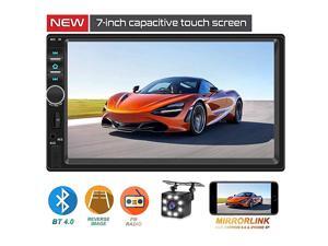 Din Car StereoTouchScreen Car MP543 Player with RearView CameraFM Radio Receiver Bluetooth Audio and Calling Mirror LinkSupport Steering Wheel Remote ControlSupport Android amp iPhone Din Car StereoTouchScreen Car MP543 Player with RearView CameraFM Radio Receiver Bluetooth Audio and Calling Mirror LinkSupport Steering Wheel Remote ControlSupport Android amp iPhone