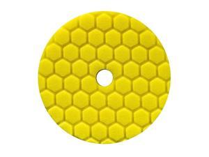 BUFX111HEX6 Hex-Logic Quantum Heavy Cutting Pad, Yellow (6.5 Inch Pad made for 6 Inch backing plates) BUFX111HEX6 Hex-Logic Quantum Heavy Cutting Pad, Yellow (6.5 Inch Pad made for 6 Inch backing plates)