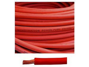 Gauge AWG 0 Feet Red Welding Battery Pure Copper Flexible Cable Wire - Car, Inverter, RV, Solar Gauge AWG 0 Feet Red Welding Battery Pure Copper Flexible Cable Wire - Car, Inverter, RV, Solar