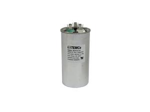 60+5 uf/MFD 370-440 VAC Volts Round Dual Run Capacitor 50/60 Hz AC Electric - Lot -1 (Optional uf/MFD, Voltage and Lot Quantities Available)