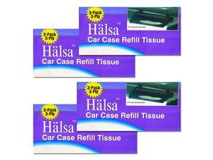 Halsa Auto Visor Tissue Refills for Visor (4 Bags (Total of 12 Refills)) Halsa Auto Visor Tissue Refills for Visor (4 Bags (Total of 12 Refills))