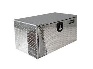 Diamond Tread Aluminum Underbody Truck Box w THandle Latch 18x18x24 Inch Diamond Tread Aluminum Underbody Truck Box w THandle Latch 18x18x24 Inch