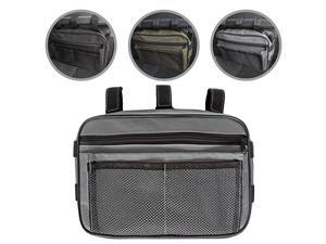 1 x Front Passenger Grab Handles Storage Bag-Pouch Black Mesh Organizer Bag Accessories for 1965-2017 Jeep Wrangler JK TJ YJ CJ UV Protected Tools Bags 