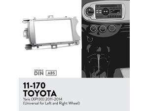 11-170 Car Dash Radio Installation Mounting Fascia Kit Compatible for Toyota Yaris (XP130) 2011-2014 11-170 Car Dash Radio Installation Mounting Fascia Kit Compatible for Toyota Yaris (XP130) 2011-2014