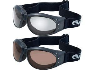 Motorcycle ATV Riding Clear Mirror and Driving Mirror Glasses Sunglasses