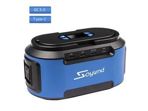 Power Station 222Wh 60000mAH Generator with 110V AC Outlets 4 DC Ports USB Quick Charger 30 Rechargeable Power Inverter for CPAP Emergence Hurricane Storm Outage Home Camping Power Station 222Wh 60000mAH Generator with 110V AC Outlets 4 DC Ports USB Quick Charger 30 Rechargeable Power Inverter for CPAP Emergence Hurricane Storm Outage Home Camping