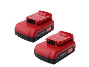 2 Pack 18V Lithium Battery PC18BLX Replacement for Porter Cable 18V Battery PC18BL PC18BLEX PC18B PC18B2 PCC489N PCXMVC 18Volt Cordless Power Tools 2 Pack 18V Lithium Battery PC18BLX Replacement for Porter Cable 18V Battery PC18BL PC18BLEX PC18B PC18B2 PCC489N PCXMVC 18Volt Cordless Power Tools