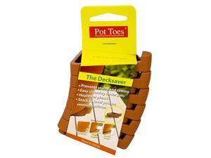 Pot Toes Terracotta Pack of 6 Pot Toes Terracotta Pack of 6