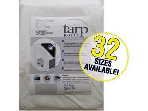 TRW0820 HeavyDuty 8mil Poly Tarp with UV Protection 8 x 20Foot White TRW0820 HeavyDuty 8mil Poly Tarp with UV Protection 8 x 20Foot White
