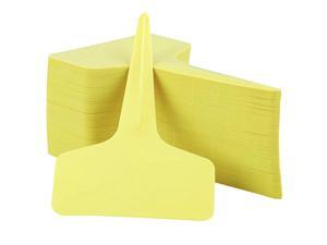 Pcs 6 x10cm Plastic Plant TType Tags Yellow Nursery Garden Labels Pcs 6 x10cm Plastic Plant TType Tags Yellow Nursery Garden Labels