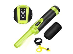 Detector High Sensitive Waterproof Pointer Detector Pinpointing with LED Flashlight 360 Degree Search Probe Treasure Finder Great Gift for Kids Adults 3 Modes LCD Display