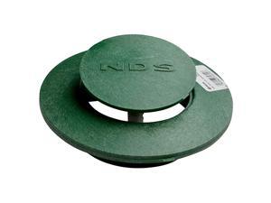 420 Pop Up Drain Emitter Cover Spring Loaded 3 Inch and 4 Inch Green OEM Replacement Lawn Drainage Cover