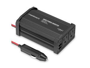 300W Power Inverter Dual 110V AC Outlet and 24A24W USB Car Charger Aluminum PC Body DC 12V to 110V AC + DC 5V USB Battery Charger for LaptopiPadiPhoneTabletPhone 300W Power Inverter Dual 110V AC Outlet and 24A24W USB Car Charger Aluminum PC Body DC 12V to 110V AC + DC 5V USB Battery Charger for LaptopiPadiPhoneTabletPhone