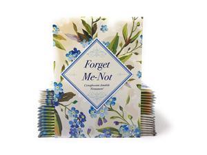 Look Individual Forget Me Not Flower Seed Packet Favors Ready to Give Pack of 20