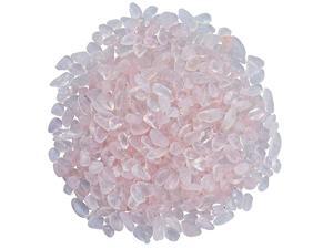 Rose Quartz Tumbled Chips Stone Crushed Crystal Quartz Irregular Shaped Stones for Home Decorative Stones Vases Plants Succulents Cactus 1pound About 460 Gram Rose Quartz Tumbled Chips Stone Crushed Crystal Quartz Irregular Shaped Stones for Home Decorative Stones Vases Plants Succulents Cactus 1pound About 460 Gram