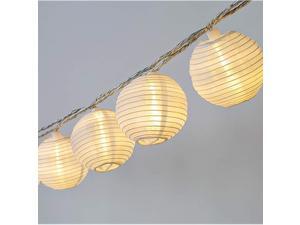 85Ft Mini Lantern String Lights 10 White Nylon Hanging Lanterns with Warm White Bulbs Included Plug in Connectable up to 25 Strands White Lights String for Bedroom Patio Backyard 85Ft Mini Lantern String Lights 10 White Nylon Hanging Lanterns with Warm White Bulbs Included Plug in Connectable up to 25 Strands White Lights String for Bedroom Patio Backyard