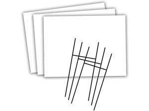Blank Yard Sign and HFrame Ground Stake Sign Holder Set White 18 x 24 Inches 3Pack Value Pack 5514 Blank Yard Sign and HFrame Ground Stake Sign Holder Set White 18 x 24 Inches 3Pack Value Pack 5514