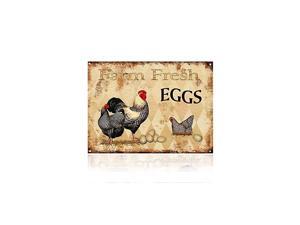 Farm Fresh Eggs Chicken Hen Rooster Tin Signs Kitchen Retro Vintage Decor Metal Bar Coop Sign125x16Inch Farm Fresh Eggs Chicken Hen Rooster Tin Signs Kitchen Retro Vintage Decor Metal Bar Coop Sign125x16Inch