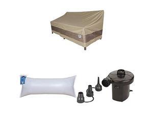 Covers Elegant Patio Loveseat Cover 62Inch with Dome Airbag 60quotL x 24quotW and Dome Airbags Electric Air Pump Covers Elegant Patio Loveseat Cover 62Inch with Dome Airbag 60quotL x 24quotW and Dome Airbags Electric Air Pump