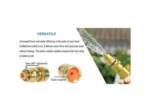 Upgraded 50 Feet Expandable Garden Hose Strongest Expanding 3750D HoseSuper Flexible Water Hose with 34quot Solid Brass Nozzle and Durable 4Layers Latex Upgraded 50 Feet Expandable Garden Hose Strongest Expanding 3750D HoseSuper Flexible Water Hose with 34quot Solid Brass Nozzle and Durable 4Layers Latex