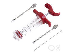 Injector Plastic Marinade Turkey Injector Syringe with Screwon Needle for Smoker BBQ Grill 1oz Red Recipe EBook Download PDF Injector Plastic Marinade Turkey Injector Syringe with Screwon Needle for Smoker BBQ Grill 1oz Red Recipe EBook Download PDF