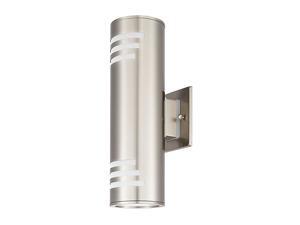 Outdoor Wall SconceUpDown Wall LightStainless Steel 304 and Toughened Glass MaterialE27WaterproofUL Listed Outdoor Wall SconceUpDown Wall LightStainless Steel 304 and Toughened Glass MaterialE27WaterproofUL Listed