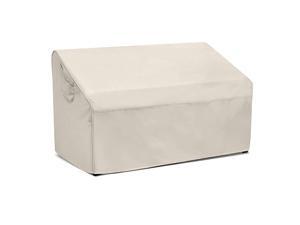 Patio Bench Loveseat Cover 100 Waterproof Outdoor Sofa Cover Lawn Patio Furniture Covers with Air VentSmallBeige Patio Bench Loveseat Cover 100 Waterproof Outdoor Sofa Cover Lawn Patio Furniture Covers with Air VentSmallBeige