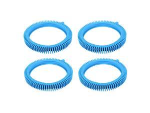Replacement Tires with Super Hump for Poolvergnuegen 896584000143 Fits Select PoolvergnuegenHayward Phoenix Cleaners 4Pack