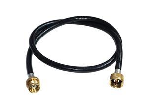 5 Feet Propane Distribution Tree Extension Hose Assembly 1quot x20 Female Throwaway Cylinder Thread x 1quot x20 Male Throwaway Cylinder Thread T and Y Connector