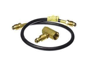 F273737 2Tank HookUp Kit with Tee and 30Inch Hose Assembly with POL Male EndsMulticoloredRegular F273737 2Tank HookUp Kit with Tee and 30Inch Hose Assembly with POL Male EndsMulticoloredRegular