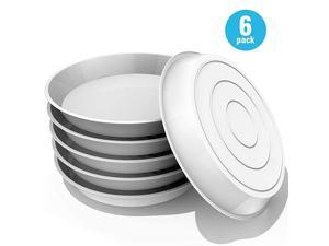 6 Pack Plant Saucer 4 6 8 10 12 Inch Durable Plant Tray Flower Pot Saucer Round 