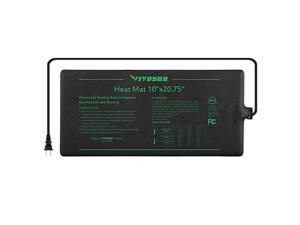 Durable Waterproof Seedling Heat Mat Warm Hydroponic Heating Pad 10quot x 2075quot MET Standard
