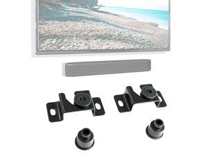 Fixed TV Mount for up to 70 inch Flat Screens | Soundbar Wall Mount Picture Hanging Style Thin UltraLow Profile MOUNTVW00