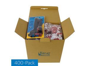 CAT6 RJ45 Keystone Jack for EZ Style White 400Pack with JackEasy Tool CAT6 RJ45 Keystone Jack for EZ Style White 400Pack with JackEasy Tool