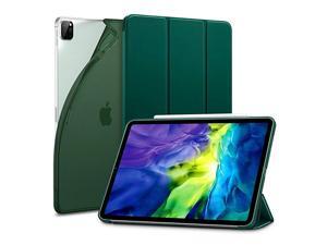 for iPad Pro 11 Case 2020 amp 2018 Rebound Slim Smart Case with Auto SleepWake ViewingTyping Stand Mode Flexible TPU Back with Rubberized Cover Pine Green for iPad Pro 11 Case 2020 amp 2018 Rebound Slim Smart Case with Auto SleepWake ViewingTyping Stand Mode Flexible TPU Back with Rubberized Cover Pine Green