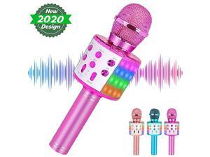 Karaoke Microphone Bluetooth for Adults and KidsPortable Microphone with Led LightsMost Popular Toys Birthday Gifts for for 4 5 6 7 8 9 10 Year Old Girls Boys Karaoke Microphone Bluetooth for Adults and KidsPortable Microphone with Led LightsMost Popular Toys Birthday Gifts for for 4 5 6 7 8 9 10 Year Old Girls Boys