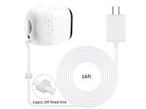 Outdoor Quick Charge 30 Power Adapter Continuously Power Supply Compatible with Arlo Pro Arlo Pro 2 and Arlo Go 164 ft5 m Long and Thin Cable Outdoor Quick Charge 30 Power Adapter Continuously Power Supply Compatible with Arlo Pro Arlo Pro 2 and Arlo Go 164 ft5 m Long and Thin Cable
