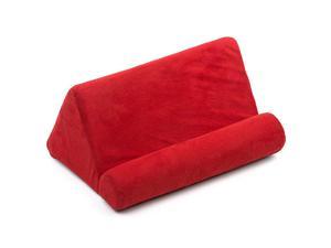 Soft Pillow Lap Stand for iPads Tablets eReaders Smartphones Books Magazines Red