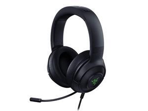 Kraken X USB Ultralight Gaming Headset: 7.1 Surround Sound - Lightweight Frame - Green Logo Lighting - Integrated Audio Controls - Bendable Cardioid Microphone - For PC - Classic Black Kraken X USB Ultralight Gaming Headset: 7.1 Surround Sound - Lightweight Frame - Green Logo Lighting - Integrated Audio Controls - Bendable Cardioid Microphone - For PC - Classic Black