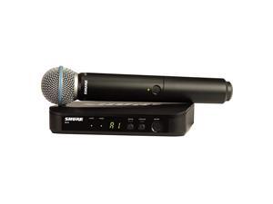 BLX24B58 Wireless Microphone System with BETA 58A Handheld Vocal Mic BLX24B58 Wireless Microphone System with BETA 58A Handheld Vocal Mic
