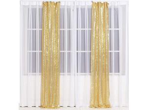 Glitter Sequin Backdrop Curtains for Wedding Party Decor Sequence Christmas Backdrop Curtain 2 Pack W3FT x H7FTAmber Gold Glitter Sequin Backdrop Curtains for Wedding Party Decor Sequence Christmas Backdrop Curtain 2 Pack W3FT x H7FTAmber Gold