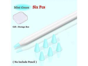 Compatible with Apple Pencil Tips Professional Liquid Silicone Nibs Cover Replacement for 1st amp 2nd Gen Writing AntiSlip Protective Case for Apple iPad Pencil Mint Green