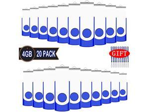 4GB Bulk USB Flash Drives 20 Pack USB 20 Metal Flash Drives Pack Thumb Drive Pack Storage Stick Swivel USB Drives Blue 4GB Bulk USB Flash Drives 20 Pack USB 20 Metal Flash Drives Pack Thumb Drive Pack Storage Stick Swivel USB Drives Blue