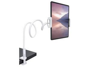 Gooseneck Tablet Mount Holder for Bed Flexible Tablet Arm Clamp for Bed Compatible with Pad Mini 79 Air 97 Pro 105 Switch Galaxy Tabs More 4711quot Device White Gooseneck Tablet Mount Holder for Bed Flexible Tablet Arm Clamp for Bed Compatible with Pad Mini 79 Air 97 Pro 105 Switch Galaxy Tabs More 4711quot Device White