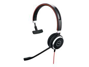 Evolve 40 MS Professional Wired Headset, Mono – Telephone Headset for Greater Productivity, Superior Sound for Calls and Music, 3.5mm Jack/USB Connection, All-Day Comfort Design, MS Optimized