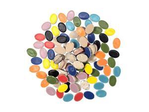 160pcs 8 Color Ceramic Mosaic Tiles Oval Flower Petal Porcelain Mosaic for DIY Crafts Vases Flowerpots Home Decoration Arts 160pcs 8 Color Ceramic Mosaic Tiles Oval Flower Petal Porcelain Mosaic for DIY Crafts Vases Flowerpots Home Decoration Arts